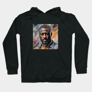 Portrait of Idris Elba Hoodie